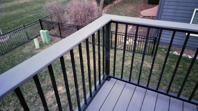 Railings on Deck