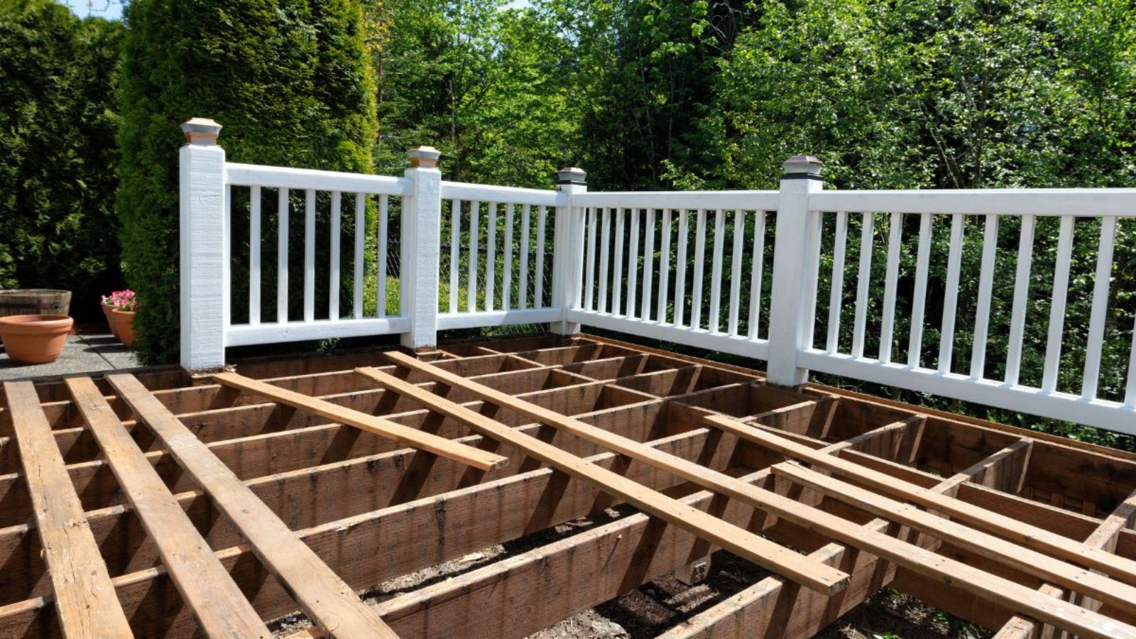 deck structural damage